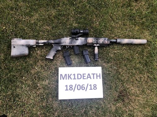 More information about "KJW KC-02 With 4 Magazines, Suppressor, Grip and Sight"