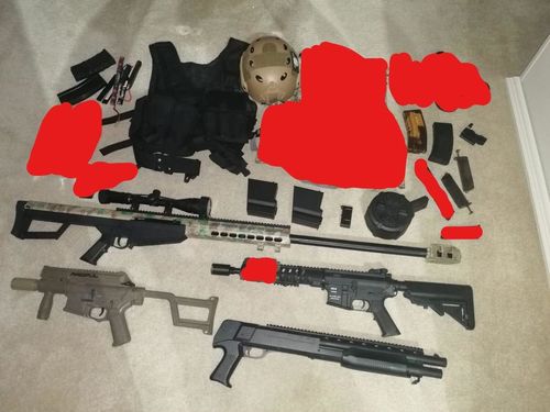 More information about "Various Airsoft Items and RIFS"