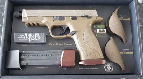More information about "Tokyo Marui M&P9 V-Custom in dark earth *SOLD*"