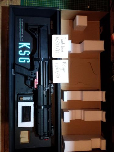 More information about "TM KSG gas shotgun - barely used"