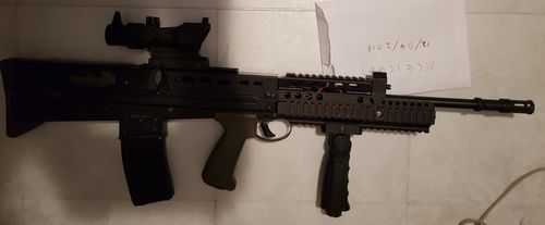 More information about "Army Armament R85A1 L85 with an DD rail"