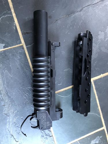 More information about "Barrel mounted m203 and heat shield"