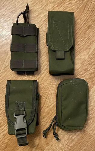 More information about "Warrior Assault Systems Olive Drab OD Pouches"
