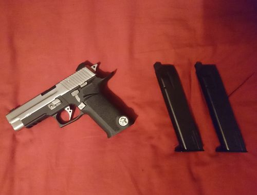 More information about "WE P-Virus P226 with extra magazine."