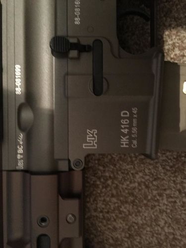 More information about "Tokyo Marui Hk416 delta recoil (FireSupport 340FPS upgrade)"