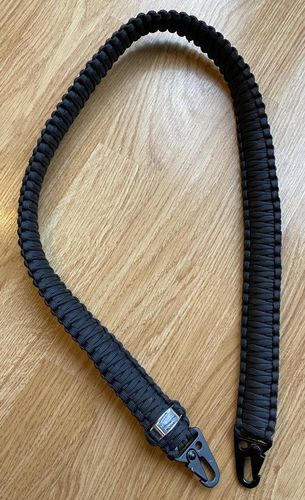 More information about "Black Paracord Two-Point Rifle Sling 38”"