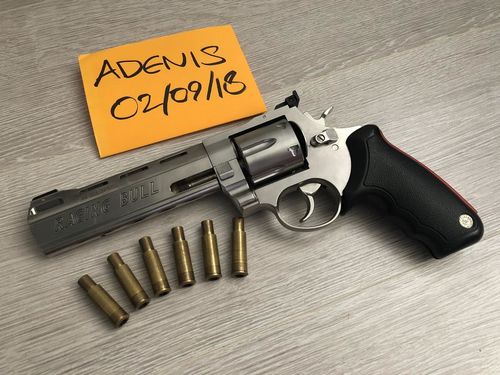 More information about "Marushin Magnum Raging Bull - Chrome Version - Faulty - Rare"