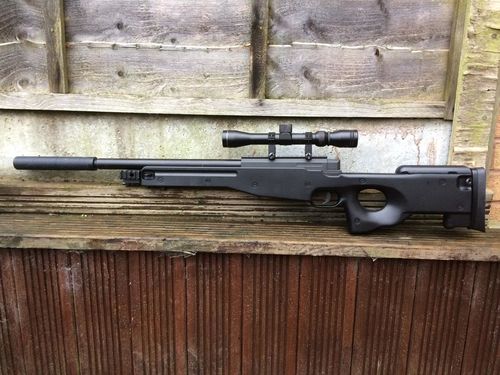 More information about "Well L96 upgrades Airsoft Rifle."