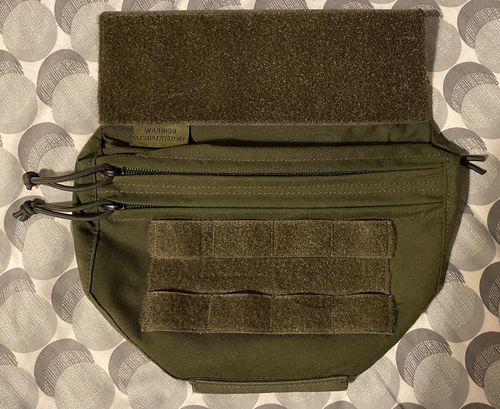 More information about "Warrior Drop Down Utility Pouch Olive Drab"