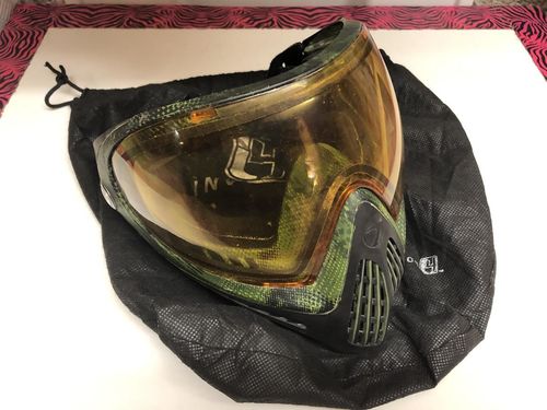 More information about "Dye i4 goggles in cammo green with bag"