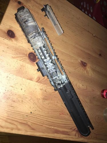 More information about "Madbull M4 Upper Receiver with barrel and modified 10” Noveske rail."