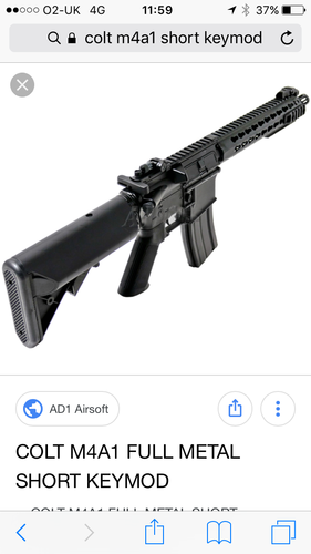 More information about "Colt m4a1 short keymod"