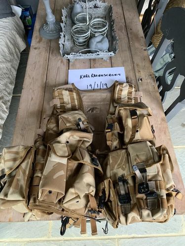 More information about "Ex Army Issue Desert Camo Assault Vest"