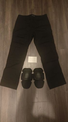More information about "Unbranded 'Crye G3' Style Combat Pants - Black + Knee Pads"