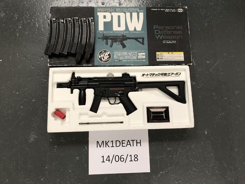 More information about "Tokyo Marui PDW MP5K With 7 Magazines"