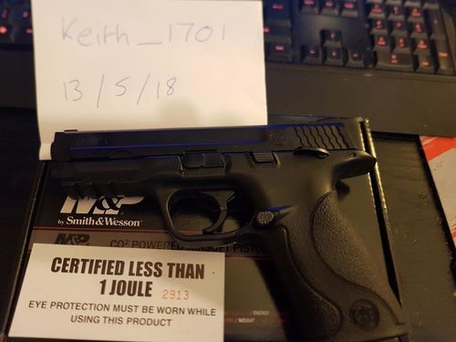 More information about "Cybergun M&P9 CO2 with Full Trades"