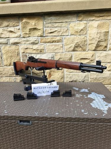 More information about "ICS M1 Garand + 5 magazines"