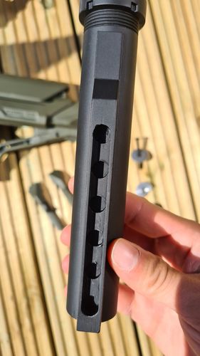 More information about "M4 stock with Buffer Tube and bits"