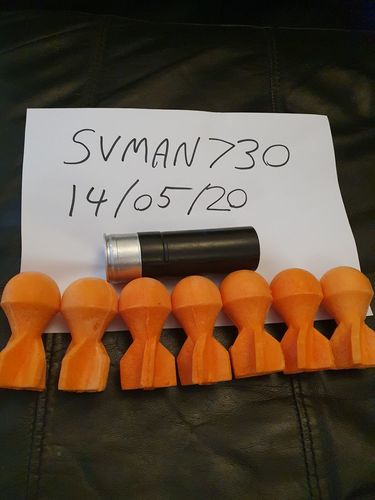 More information about "Tag green gas launcher shell with 7 x foam grenades"