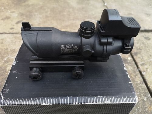 More information about "ACOG with Top Red Dot"