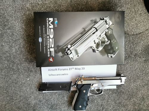 More information about "Tokyo Marui M92F Chrome Stainless"