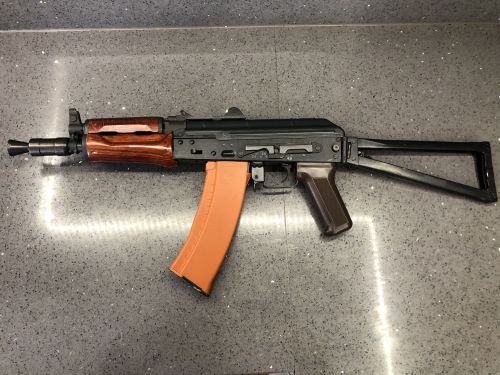 More information about "E&L AK74 U. AEG with 8 Mid Cap mags."