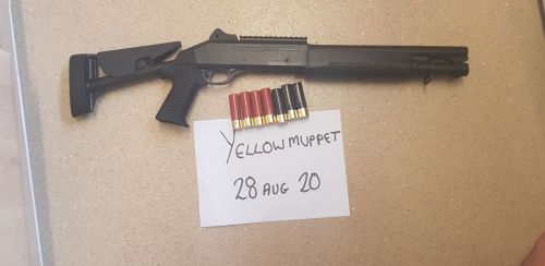 More information about "Pump action shot gun & shells"