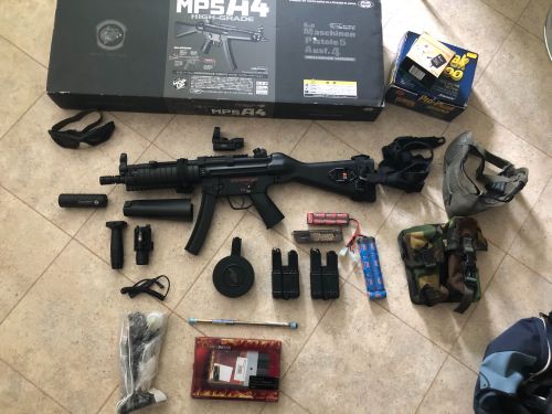 More information about "TM MP5 Boxed Upgraded + Accessories + Gear"