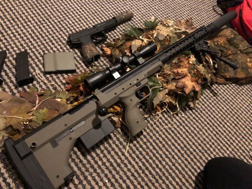 More information about "Srs a1 22”, fully upgraded Mk23, crafted Russian leaf suit"