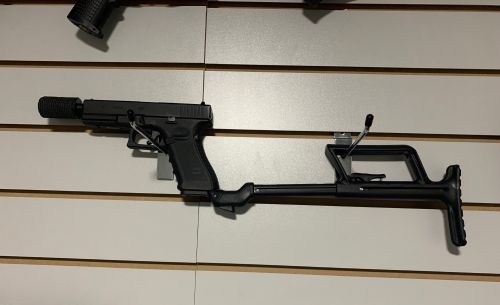 More information about "Glock butstock adapter carbine kit G17 WE"