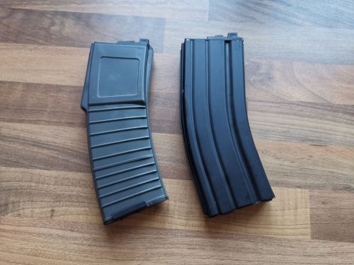More information about "2 x WE GBBR M4 Magazines, open bolt"