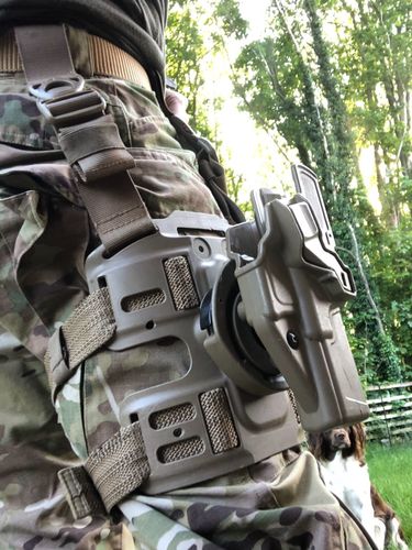 More information about "British Army Radar 1957 Glock Gen 1 Drop leg holster"