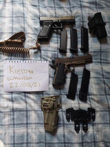 More information about "G17 & 1911 Darkstorm for sale"