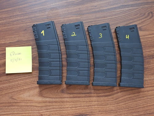 More information about "4x G&G 120rd mid-cap M4 Mags"