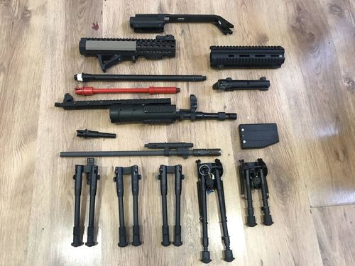 More information about "Clearing storage, Real Steel, AEG, GBBR, Sniper parts"