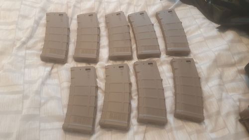 More information about "9 x d-day m4 mags"