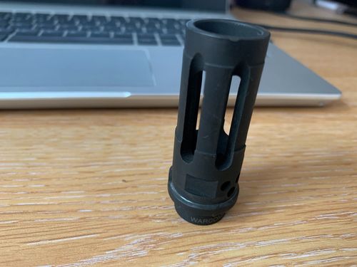 More information about "Angry Gun Warcomp CCW Steel flash hider. Will accept SureFire Supressor"