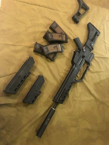 More information about "WE G36E package (mags, extra forgrips for K, C length)"