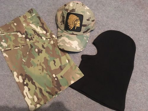 More information about "Invader Chief Multicam Cap, Neck Gaiter and thermal balaclava"