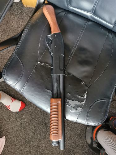 More information about "Golden eagle wooden m870 gas shotgun"