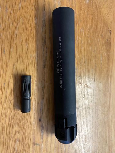 More information about "Mp7 tracer/suppressor + flash hider"