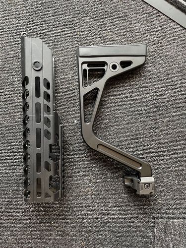 More information about "Mcx virtus front Rail. Artisan folding visor stock"