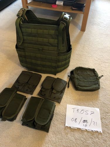 More information about "Flyye Compact Molle Vest (with pouches) OD"