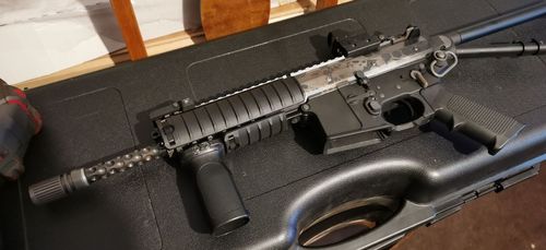 More information about "WE PDW long black edition inc HPA M4 magazine 350rnd DMR setup"