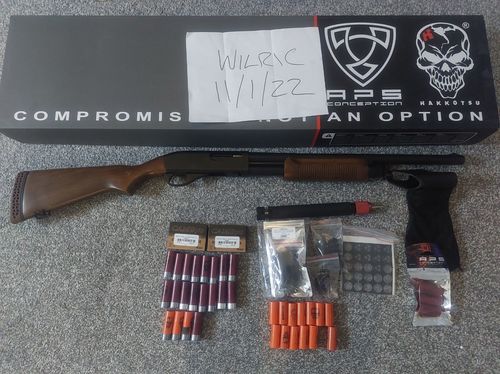 More information about "APS CAM870 MKIII classic wood stock + Extras"