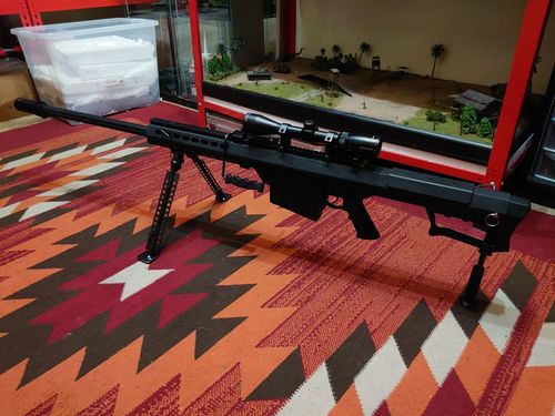 More information about "SW Barret 50.cal + Scope + Mags."