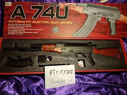 More information about "JG AK74 Blowback AEG"