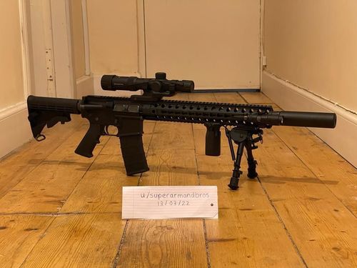 More information about "[WTS] UK only GHK M4 v2 Keymod mk2 + attachments £600 + shipping"