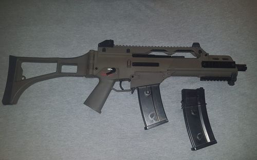 More information about "Army Armament G39 gas blowback rifles"