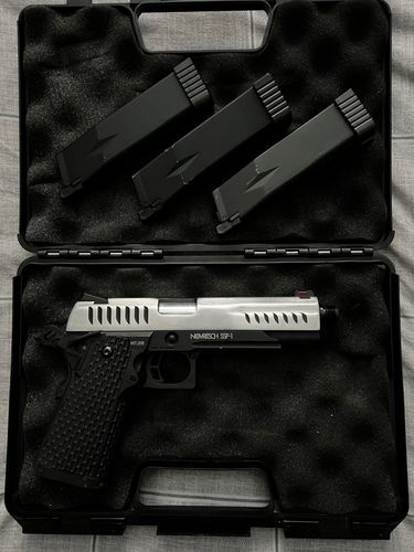 More information about "Custom Novritsch SSP1 stainless slide and mags"